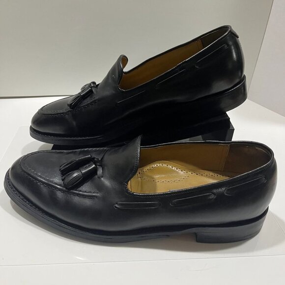 Johnston & Murphy Deerfield II Tassel Moc-Toe Loafers Black Men’s 10.5D main image 8